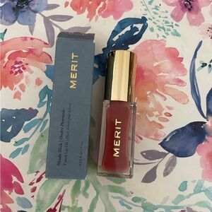 Merit tinted lip oil